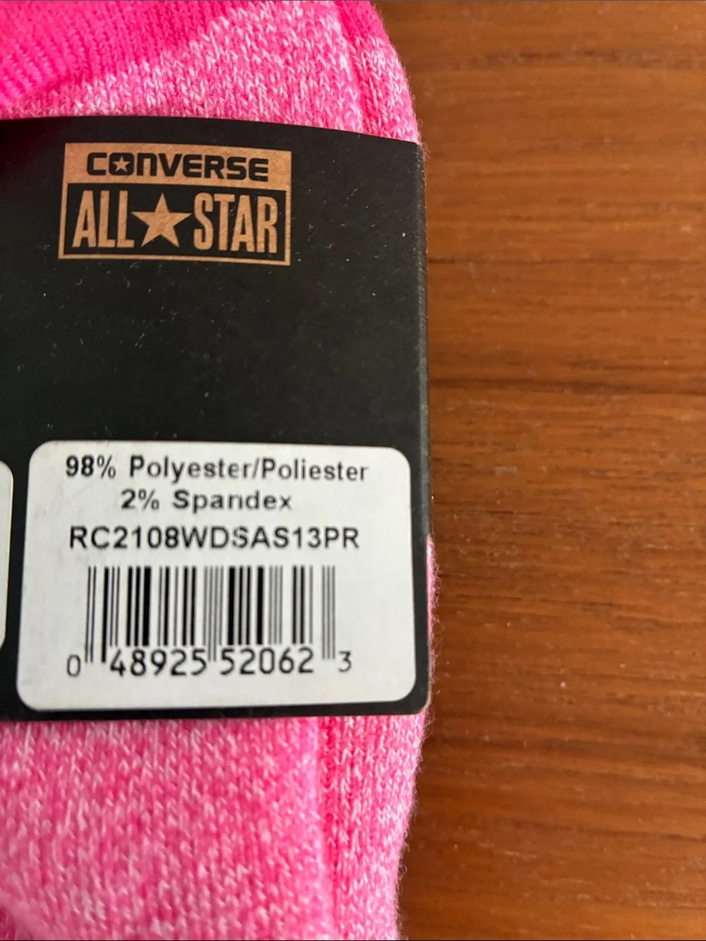Converse Low-Cut 3-Pack Socks - Black, Teal & Pink